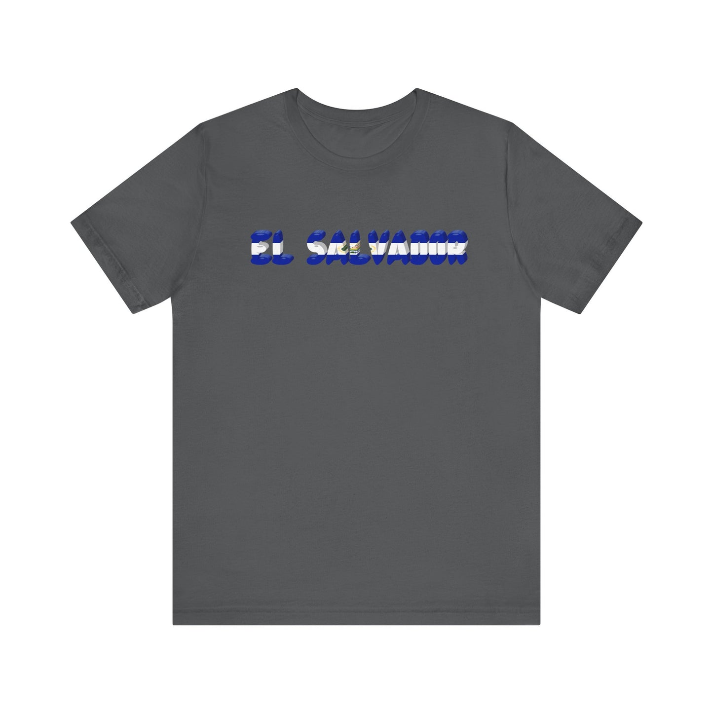 El Salvador Flag Inspired Unisex T-Shirt | Unisex Casual Wear, Travel Gift, Summer Style, Beach Shirt, Vacation Outfit
