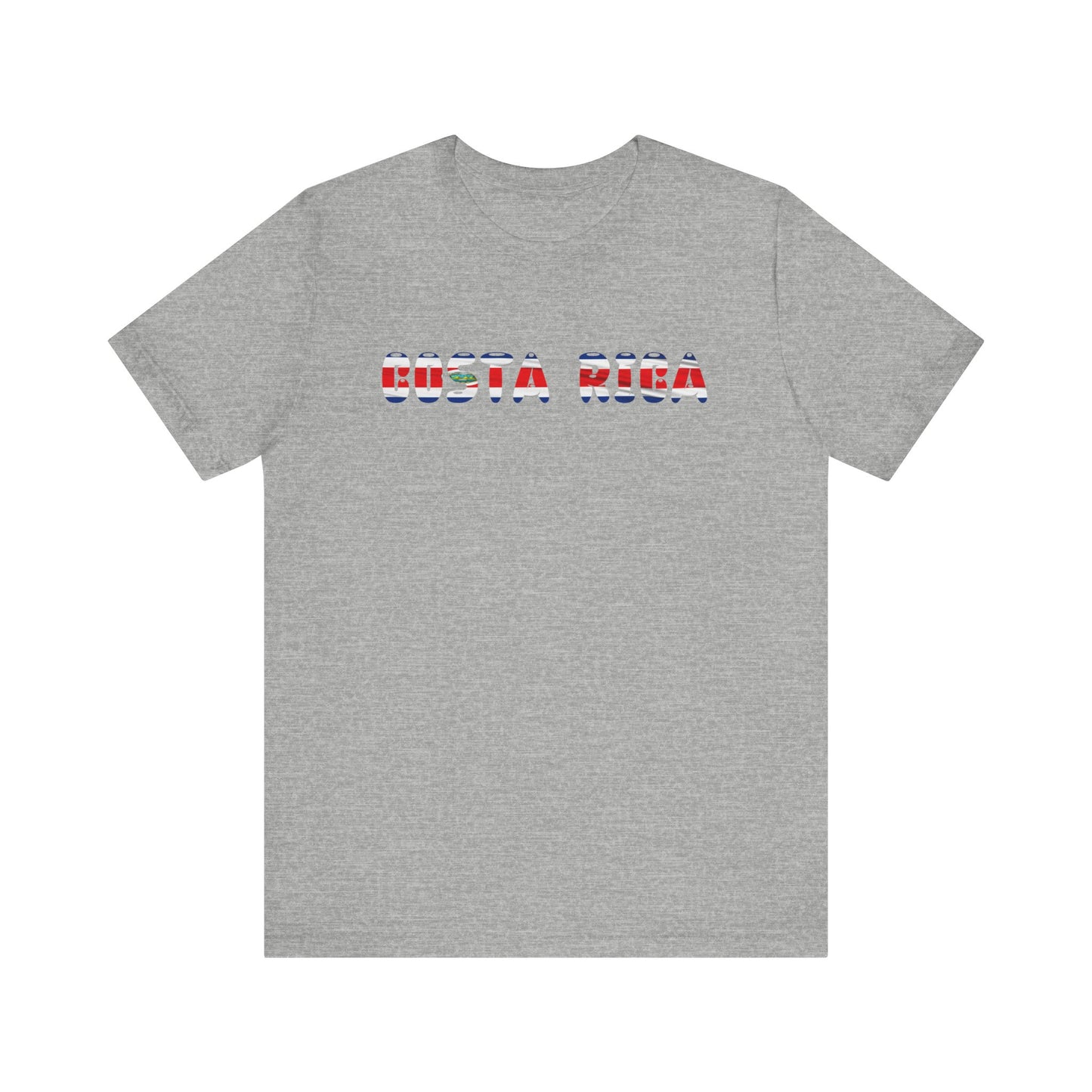 Costa Rica Flag Inspired Unisex T-Shirt | Summer Vibes, Travel Souvenir, Gift for Travelers
