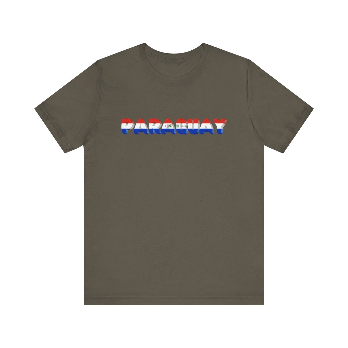 Paraguay Flag Inspired Unisex T-Shirt | Perfect for Travelers, Summer Wear, Independence Celebrations, Casual Outings, Gifts