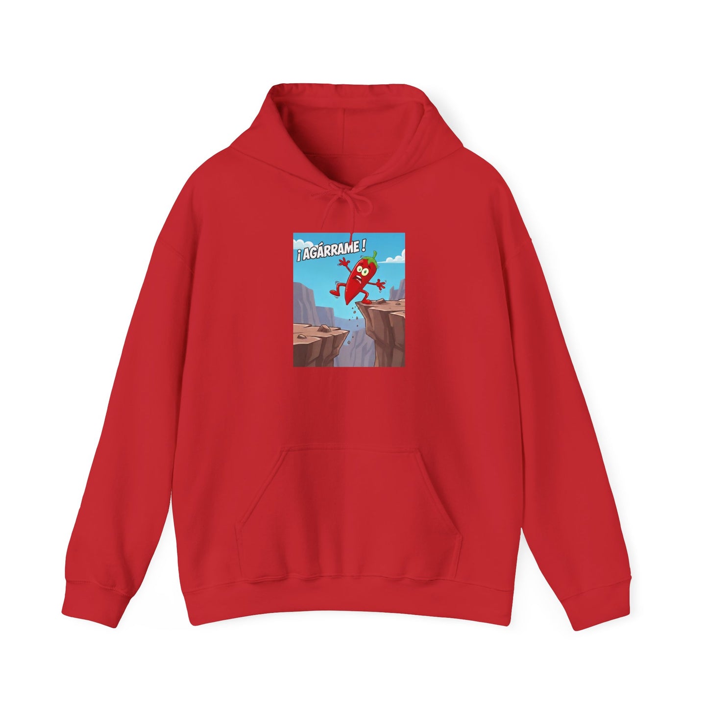 ¡Agárrame! Chili Pepper Hoodie | Funny Spanish Cartoon Hoodie
