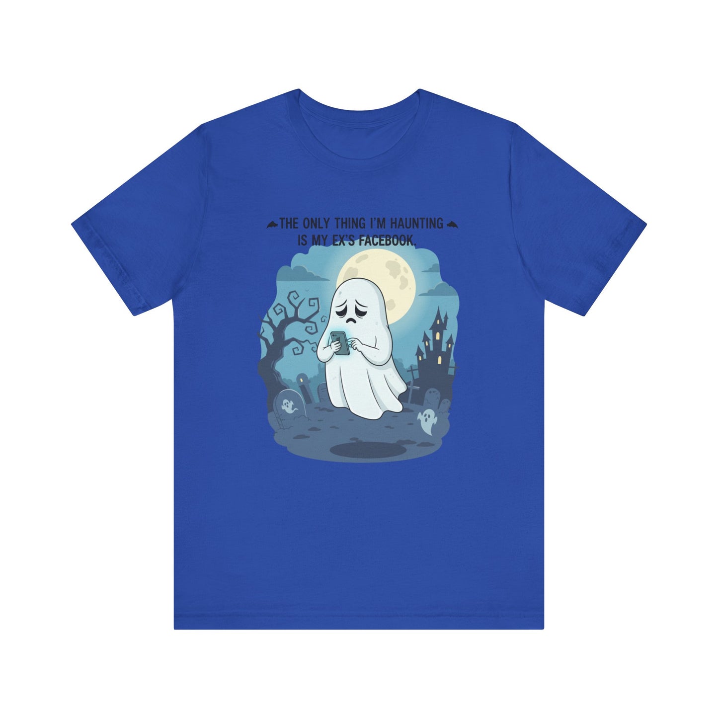 Halloween Funny Ghost T-Shirt | Gift for Ghost Lovers, Unisex Funny Spooky Season Apparel