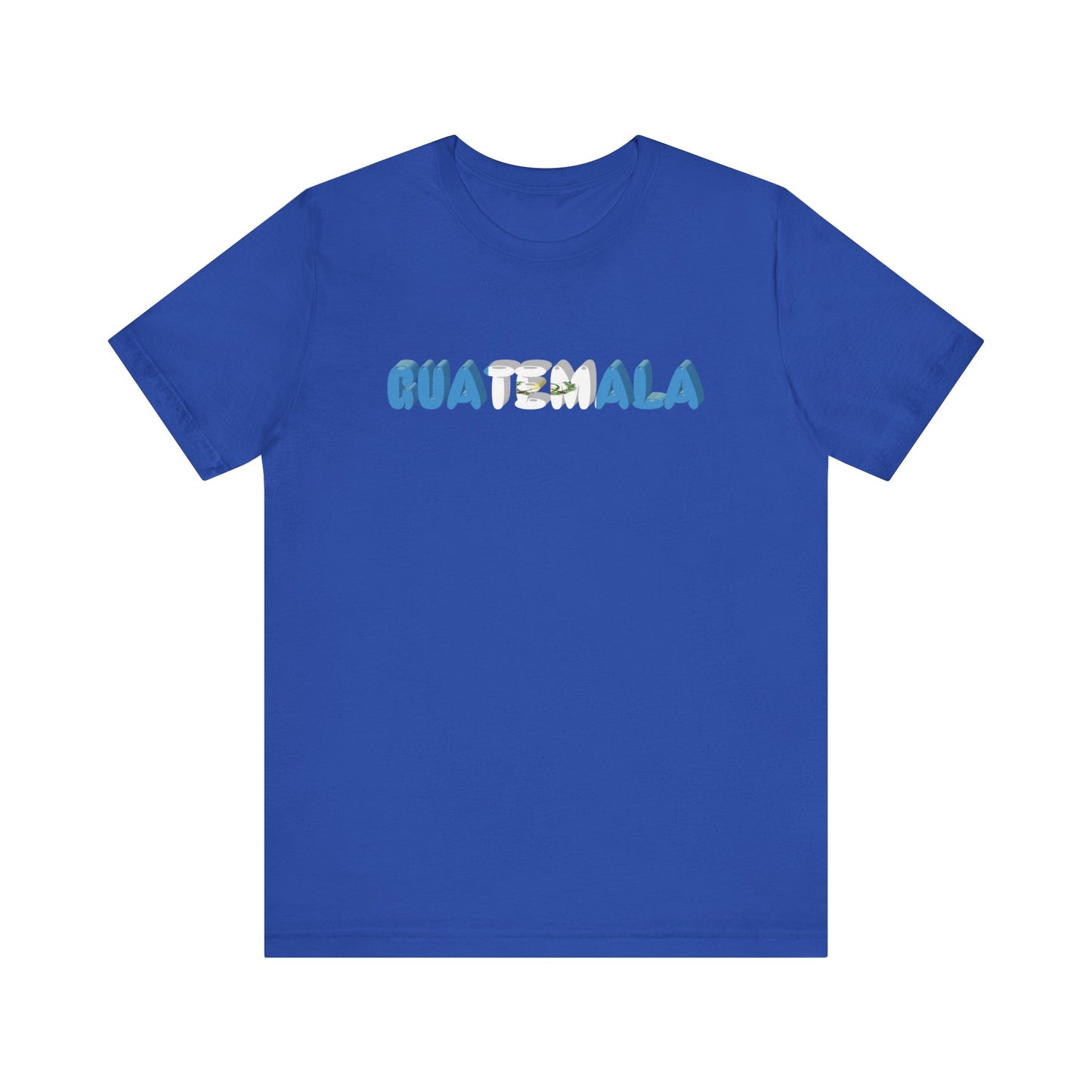 Guatemala Flag Inspired Unisex T-Shirt | Travel Souvenir Apparel, Gift for Adventurers, Culture-Inspired T-Shirt