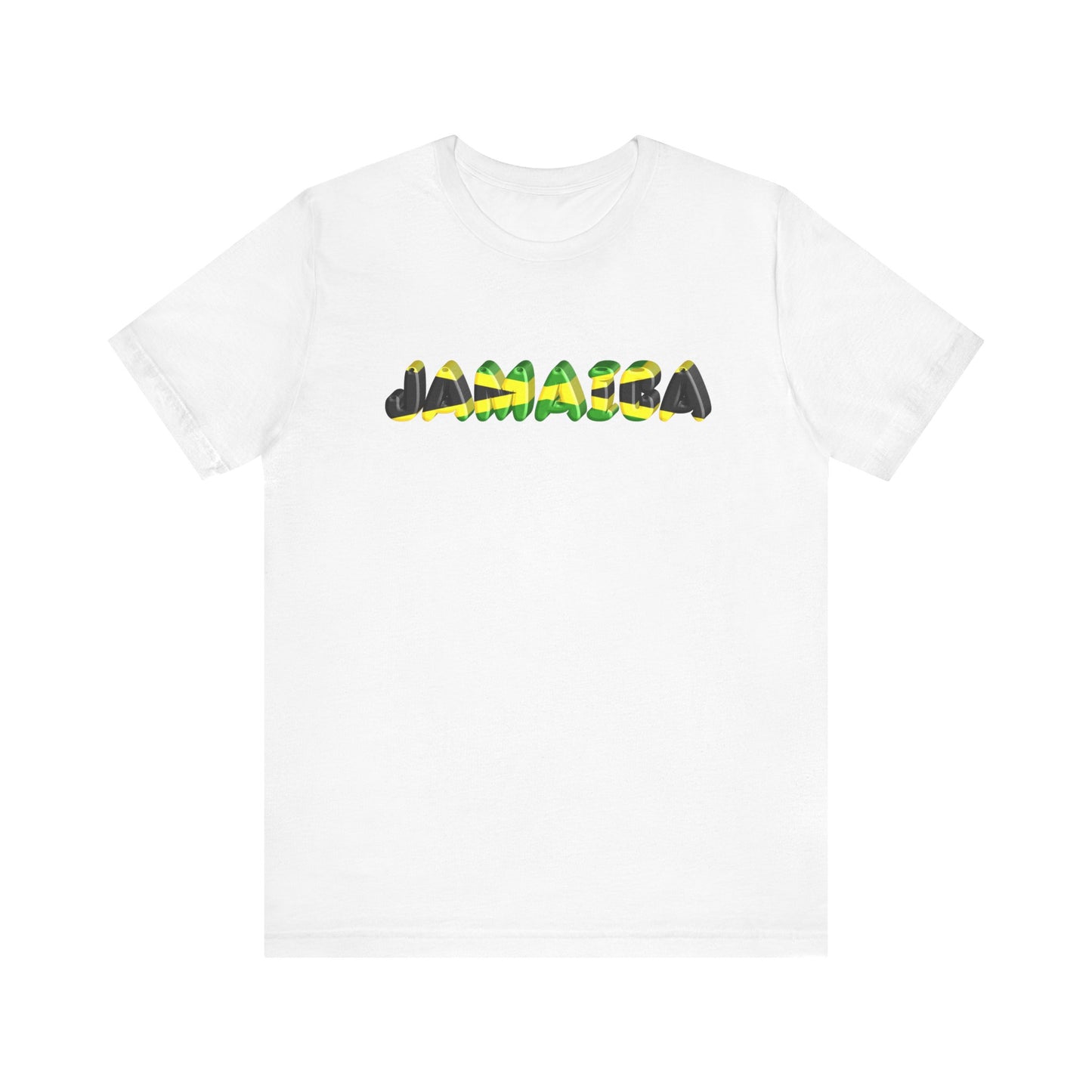 Jamaica Flag Inspired Unisex T-Shirt | Summer Vacation Style, Caribbean Pride Shirt, Gift for Travelers, Festival Wear, Casual Look