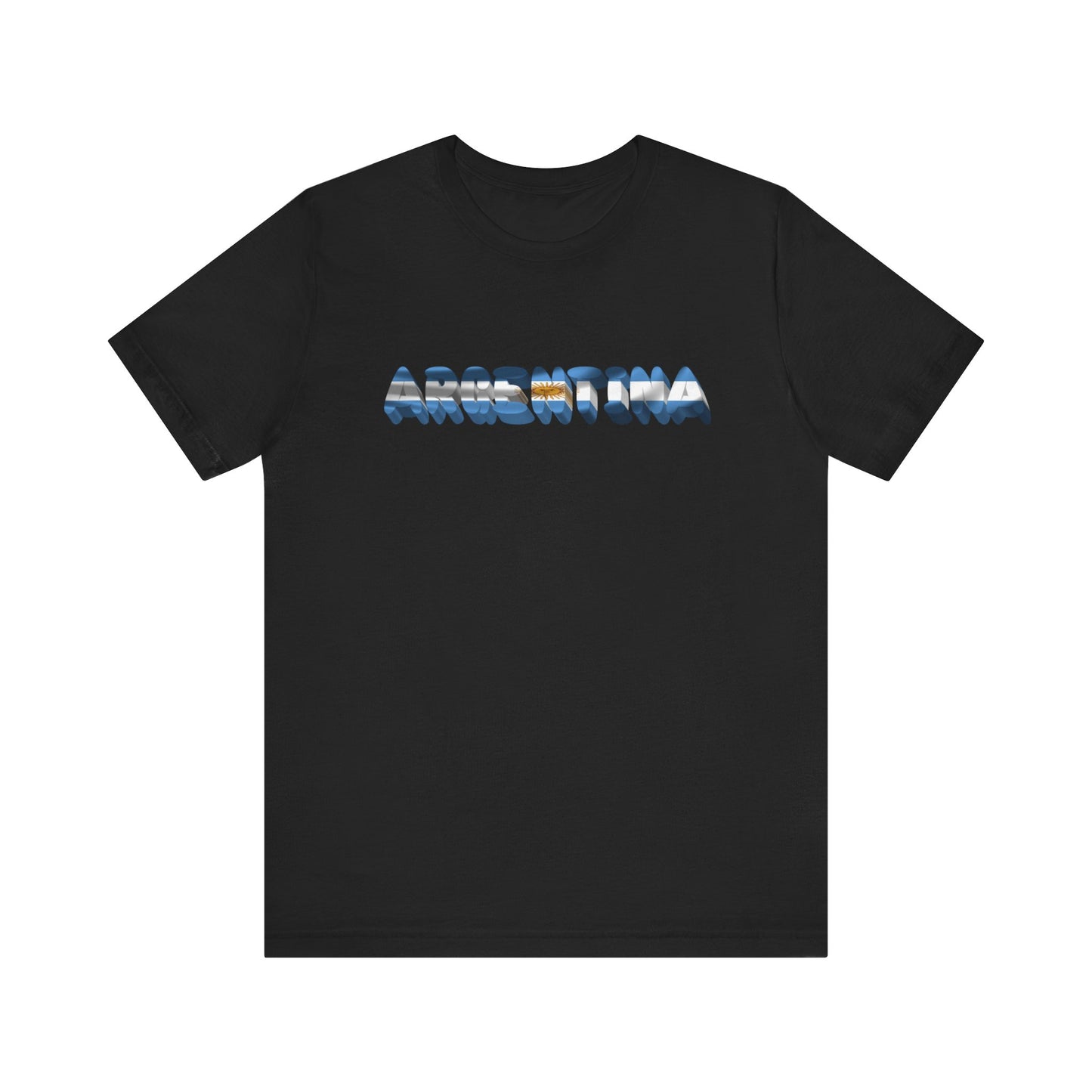 Argentina Flag Inspired Unisex T-Shirt | Travel Gift, Casual Wear, Summer Style, Vacation Fashion