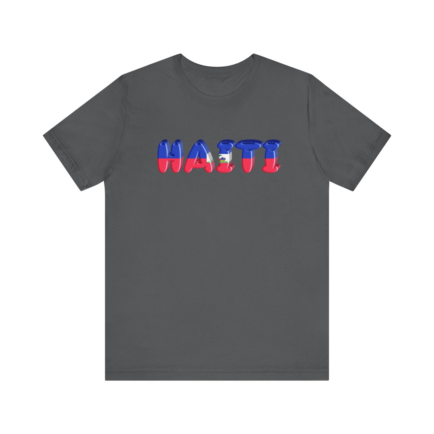 Haiti Flag Inspired Unisex T-Shirt | Caribbean Heritage Apparel, Gift for Travel Lovers, Casual Style T-Shirt