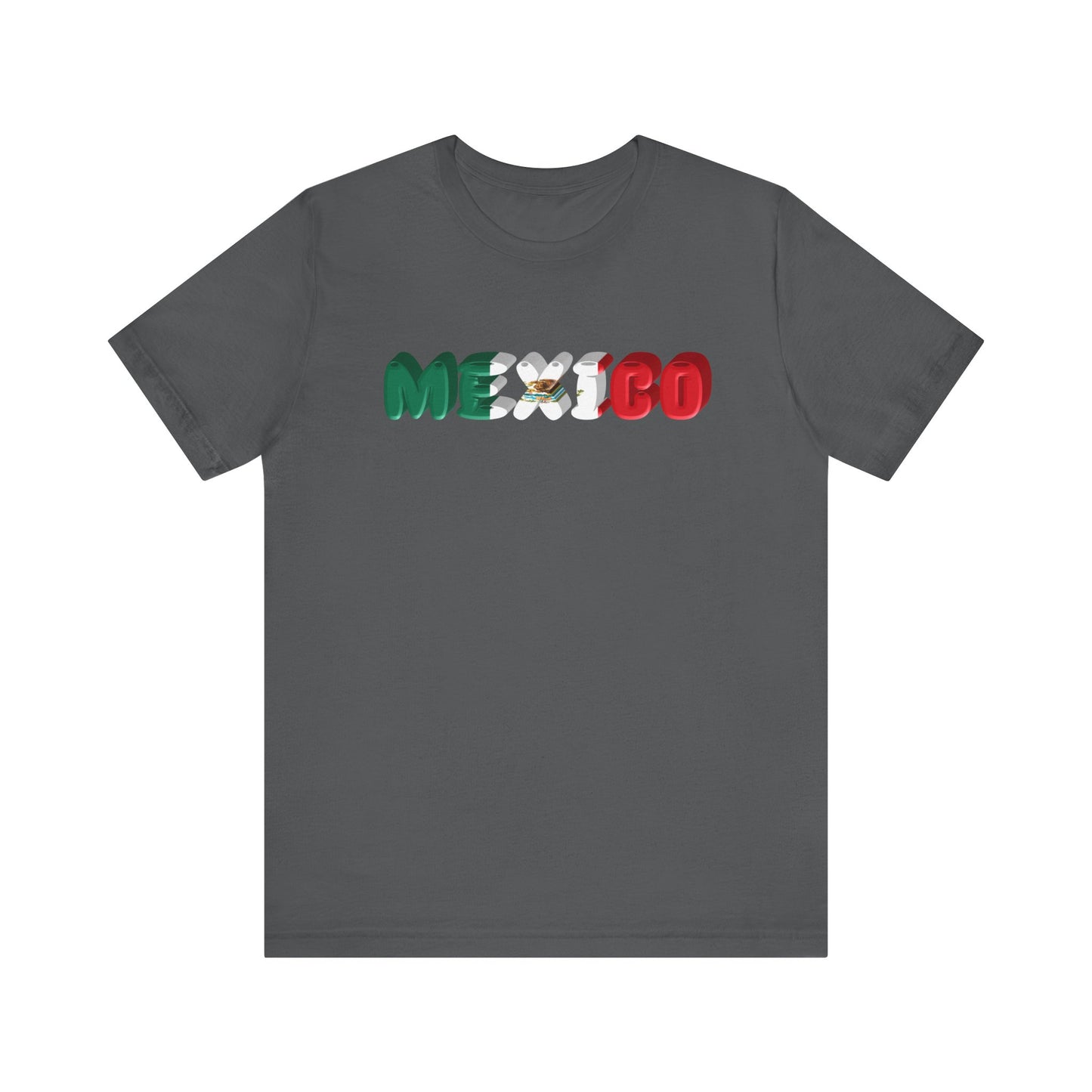 Mexico Flag Inspired Unisex T-Shirt | Casual Summer Wear, Gift for Travelers, Vacation Outfit, Mexican Independence Day