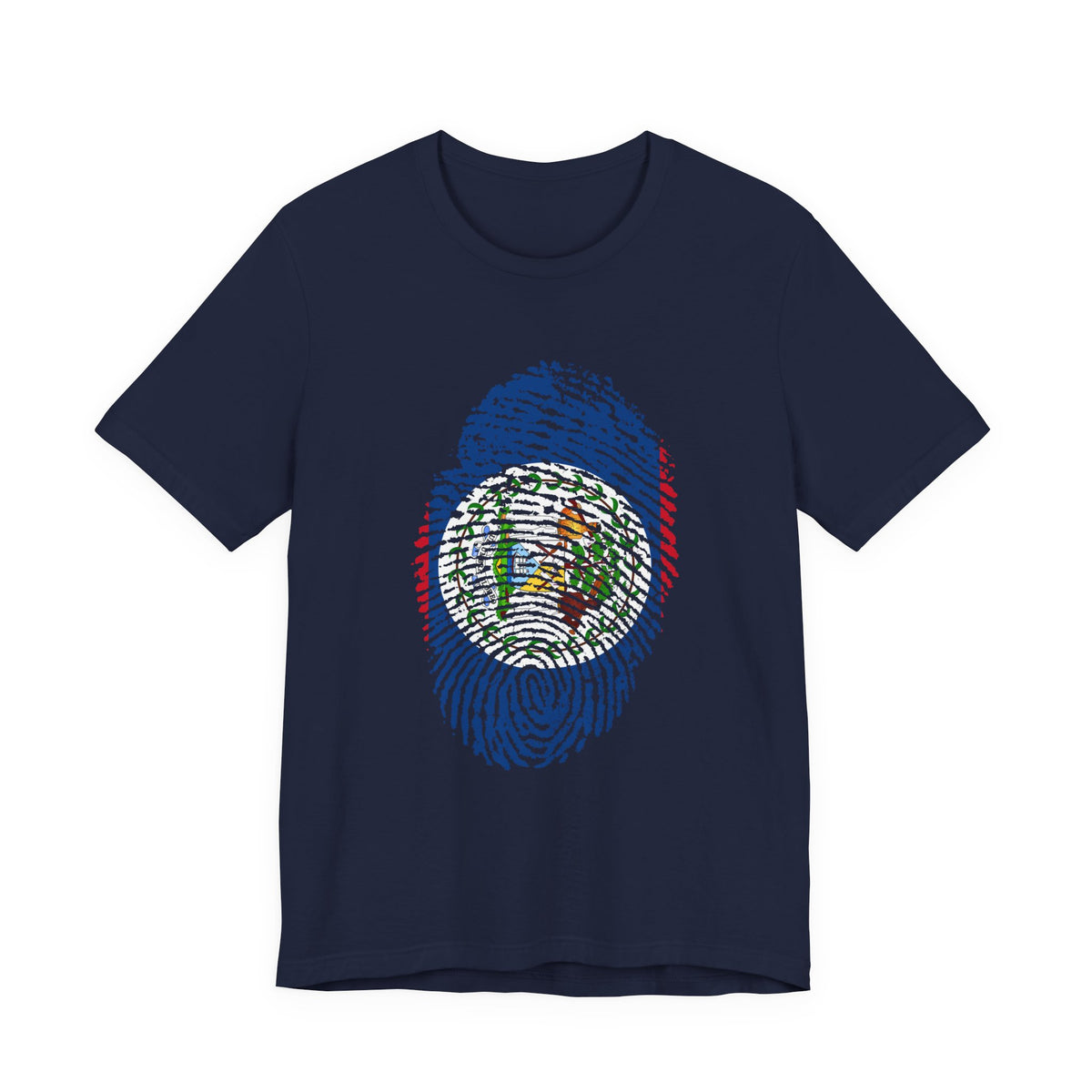 Belize Fingerprint T-Shirt | Patriotic Tee