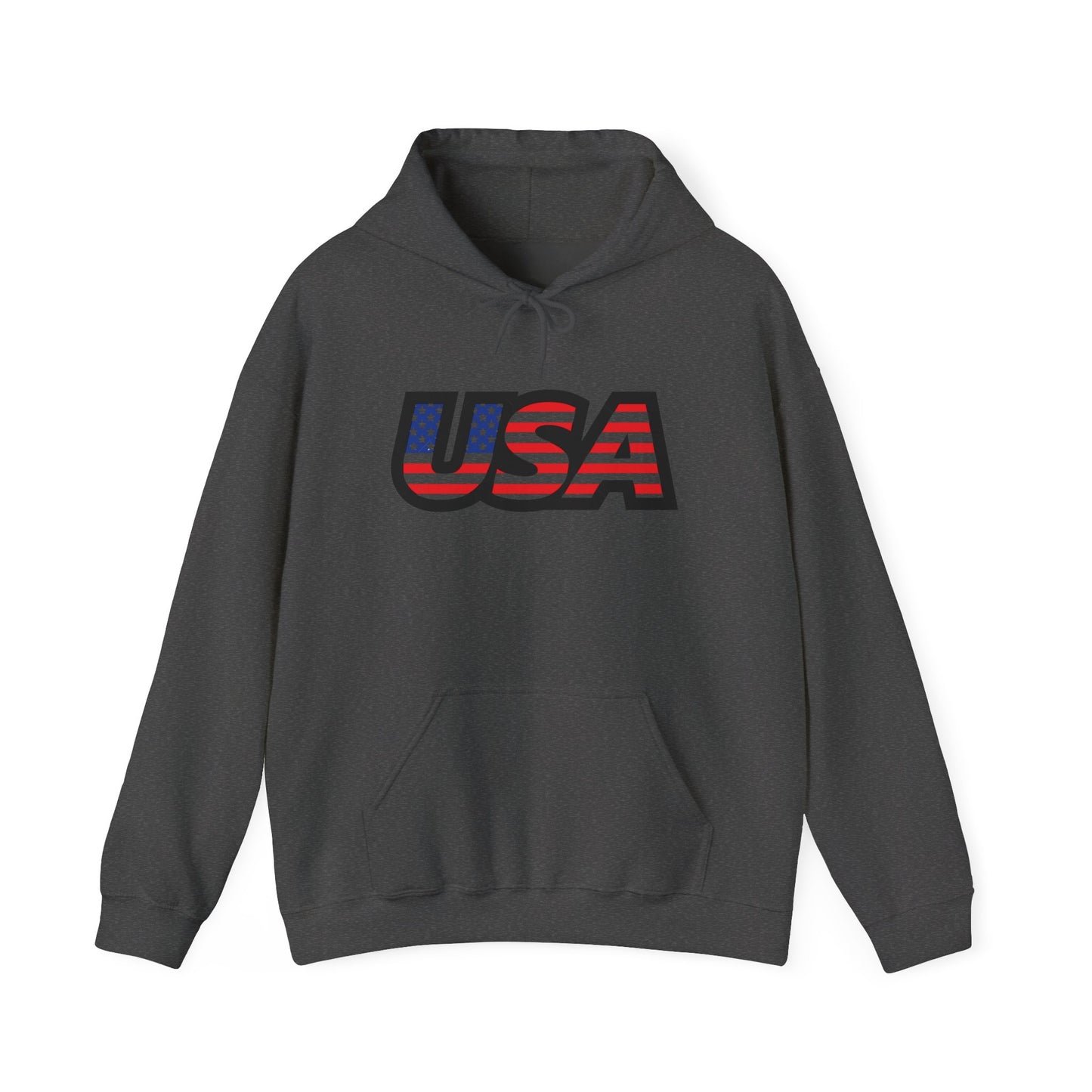 USA Patriotic Unisex Hoodie | Casual Wear, Seasonal Style, American Pride Apparel, Patriotic Gift
