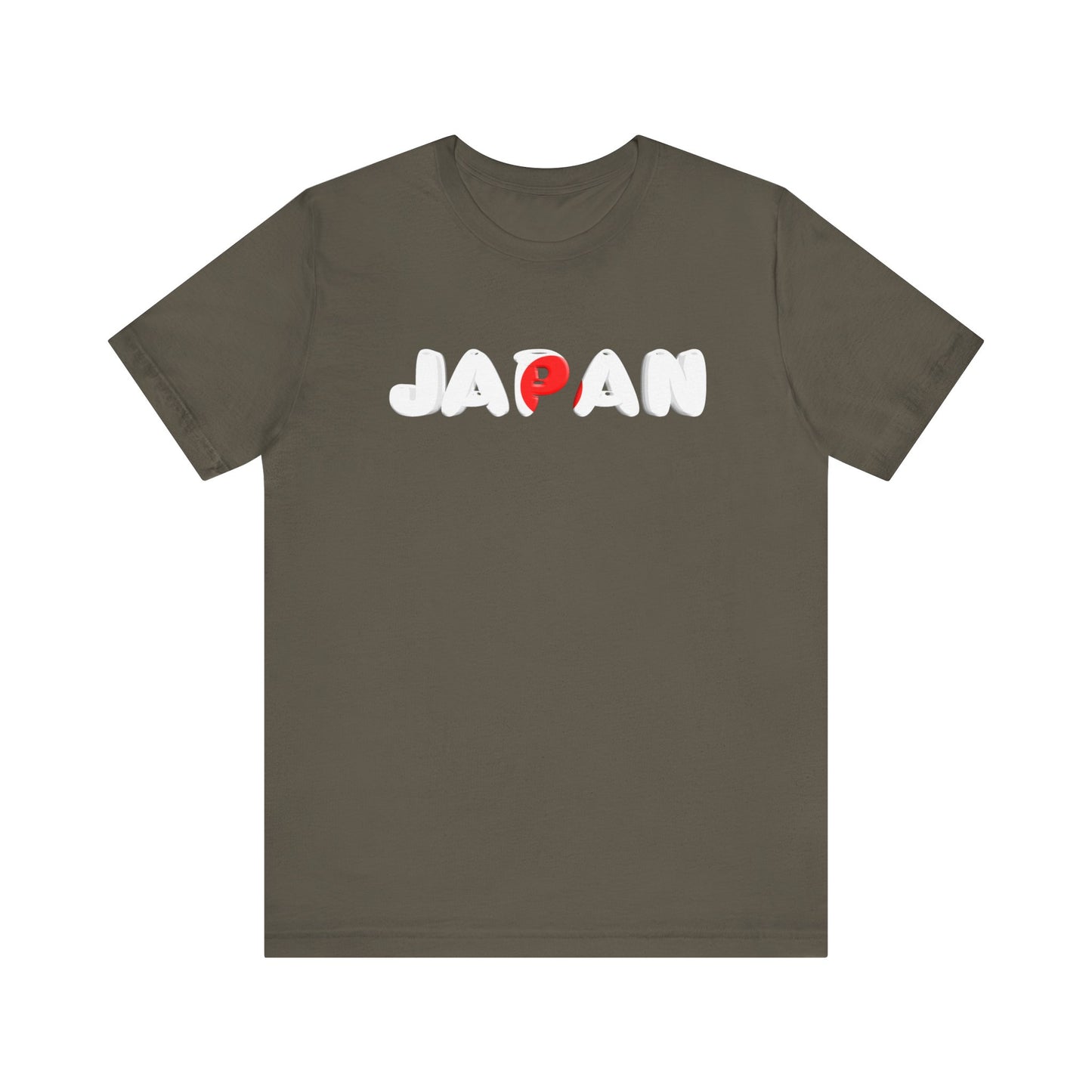 Japan Flag Inspired Unisex T-Shirt | Travel Souvenir, Casual Wear, Japanese Culture Shirt, Gift for Japan Enthusiasts