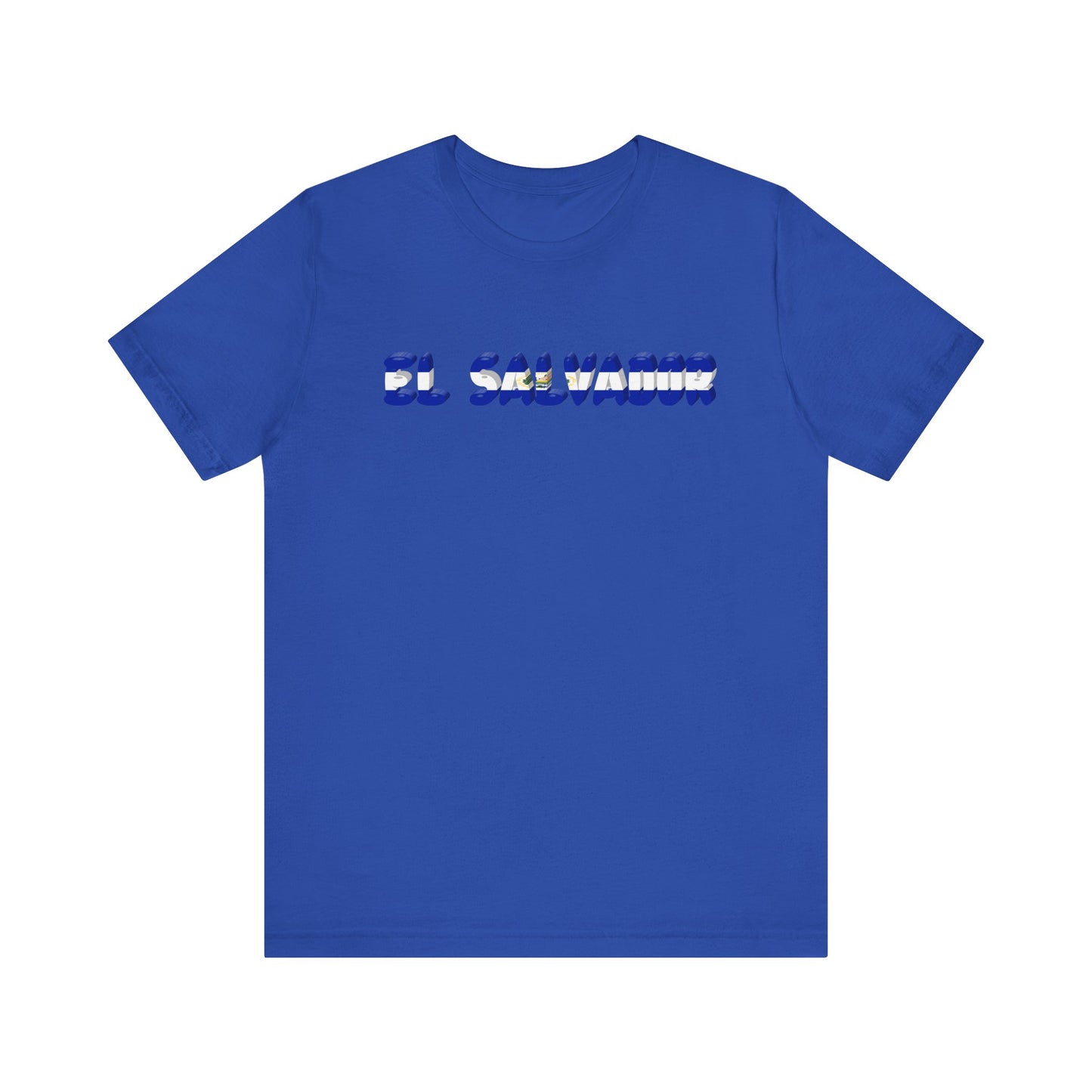 El Salvador Flag Inspired Unisex T-Shirt | Unisex Casual Wear, Travel Gift, Summer Style, Beach Shirt, Vacation Outfit