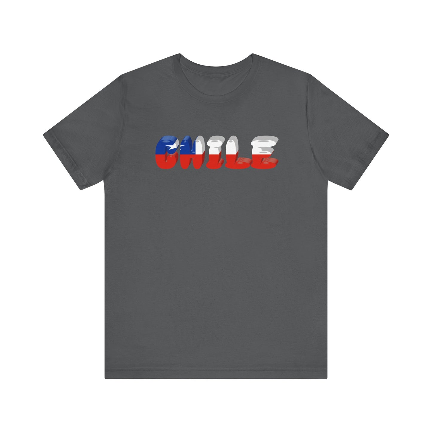 Chile Flag Inspired Unisex T-Shirt | Summer Fashion, Gift for Travelers, National Pride Shirt