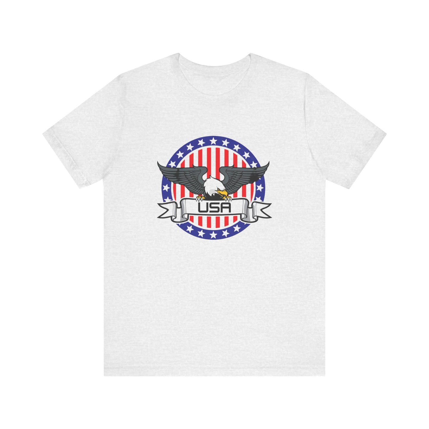 Patriotic Eagle USA Pride T-Shirt | Fourth of July Apparel, American Spirit Clothing, Casual Unisex