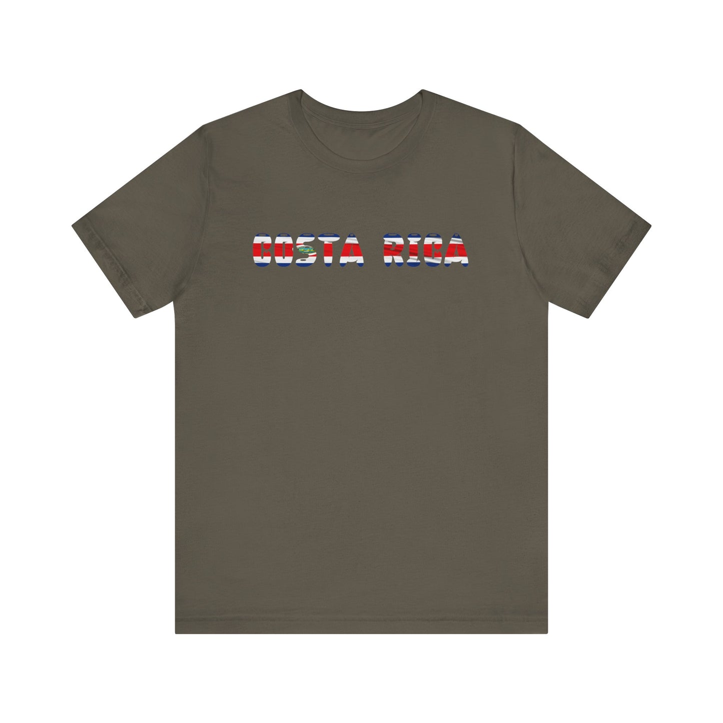 Costa Rica Flag Inspired Unisex T-Shirt | Summer Vibes, Travel Souvenir, Gift for Travelers