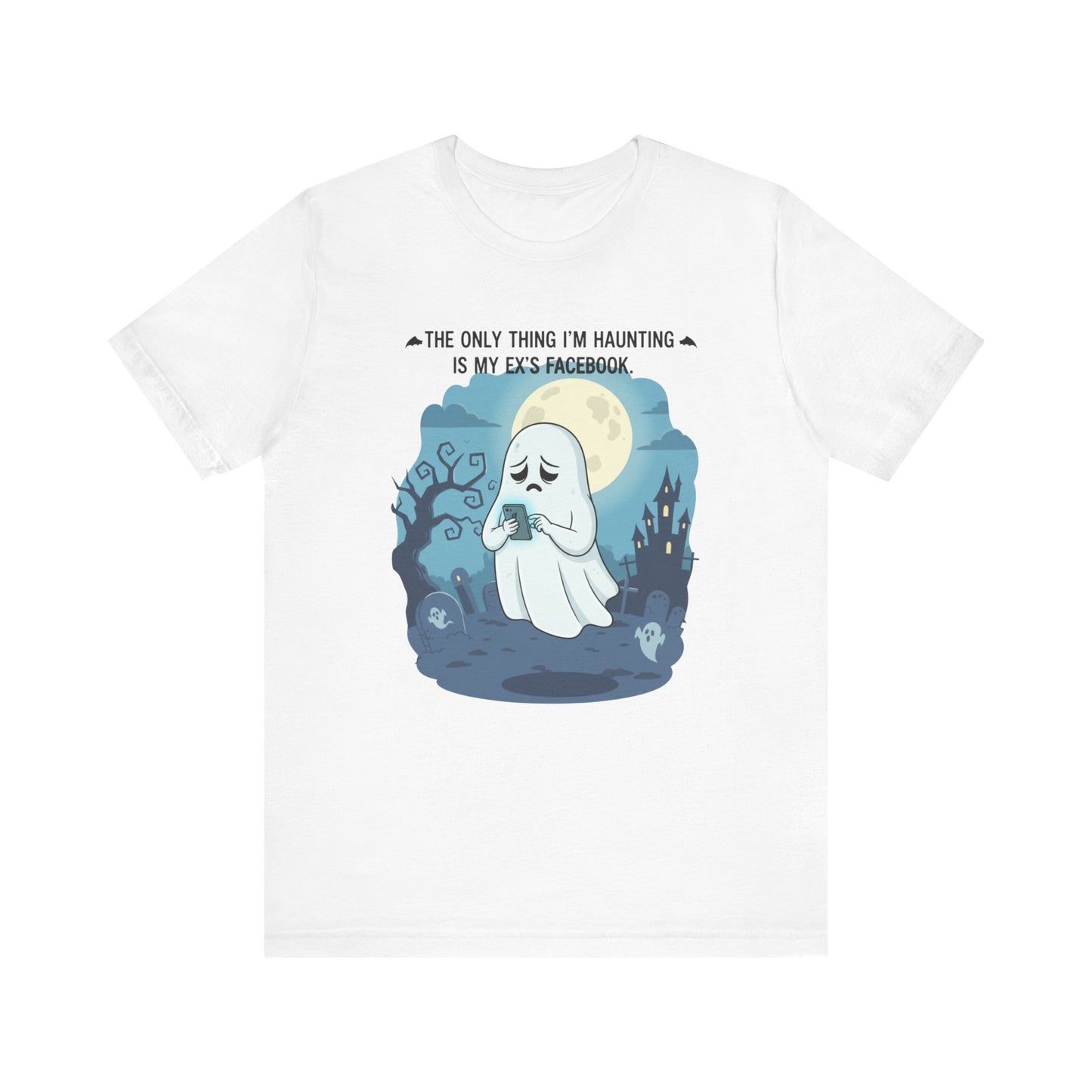 Halloween Funny Ghost T-Shirt | Gift for Ghost Lovers, Unisex Funny Spooky Season Apparel