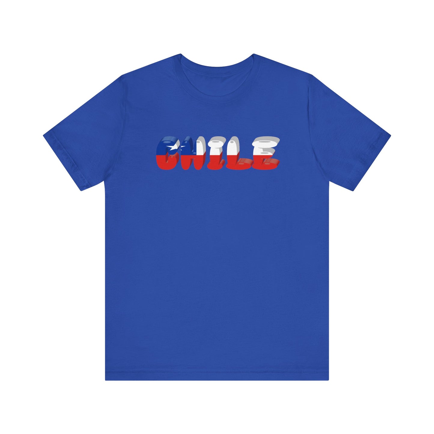 Chile Flag Inspired Unisex T-Shirt | Summer Fashion, Gift for Travelers, National Pride Shirt