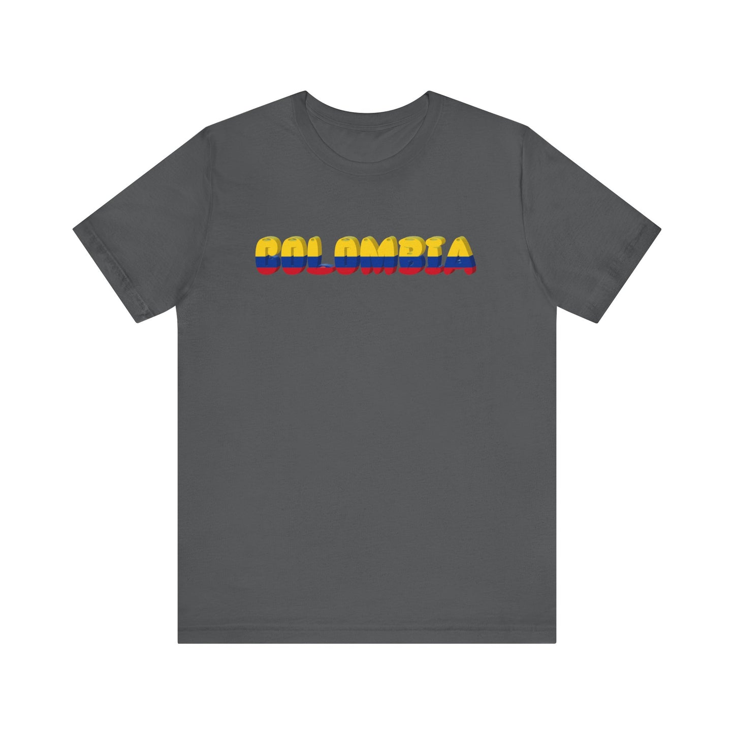 Colombia Flag Inspired Unisex T-Shirt | Casual Wear, Travel Shirt, Gift for Colombians, Cultural Celebrate Apparel