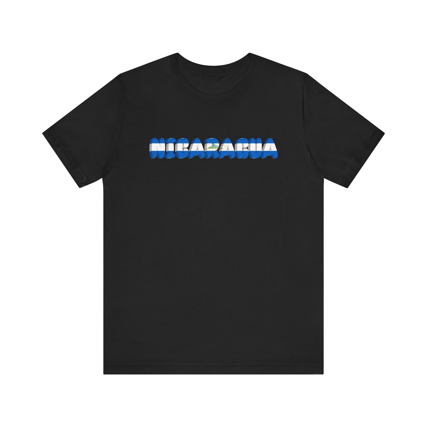 Nicaragua Flag Inspired Unisex T-Shirt | Casual Wear for Travel Lovers, Beach Day Tee, Vacation Gift, Summer Essentials