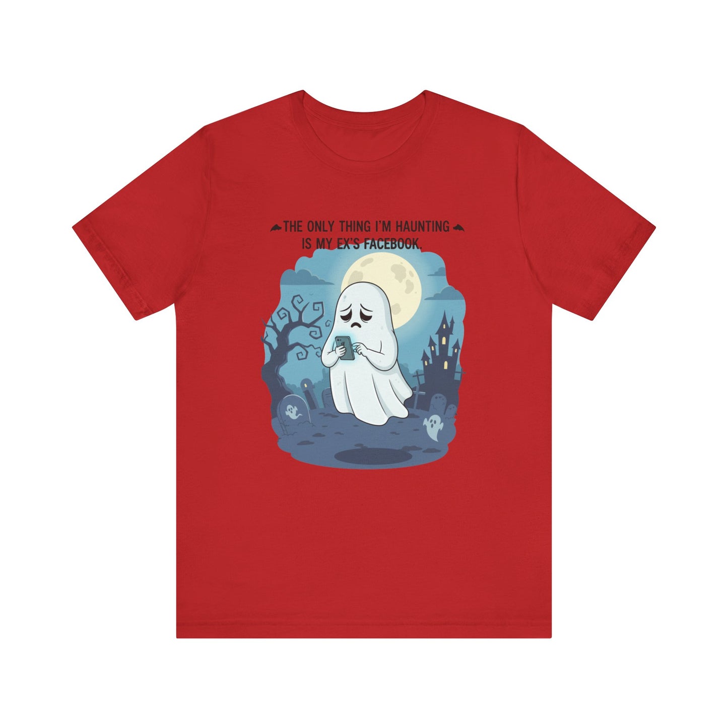 Halloween Funny Ghost T-Shirt | Gift for Ghost Lovers, Unisex Funny Spooky Season Apparel