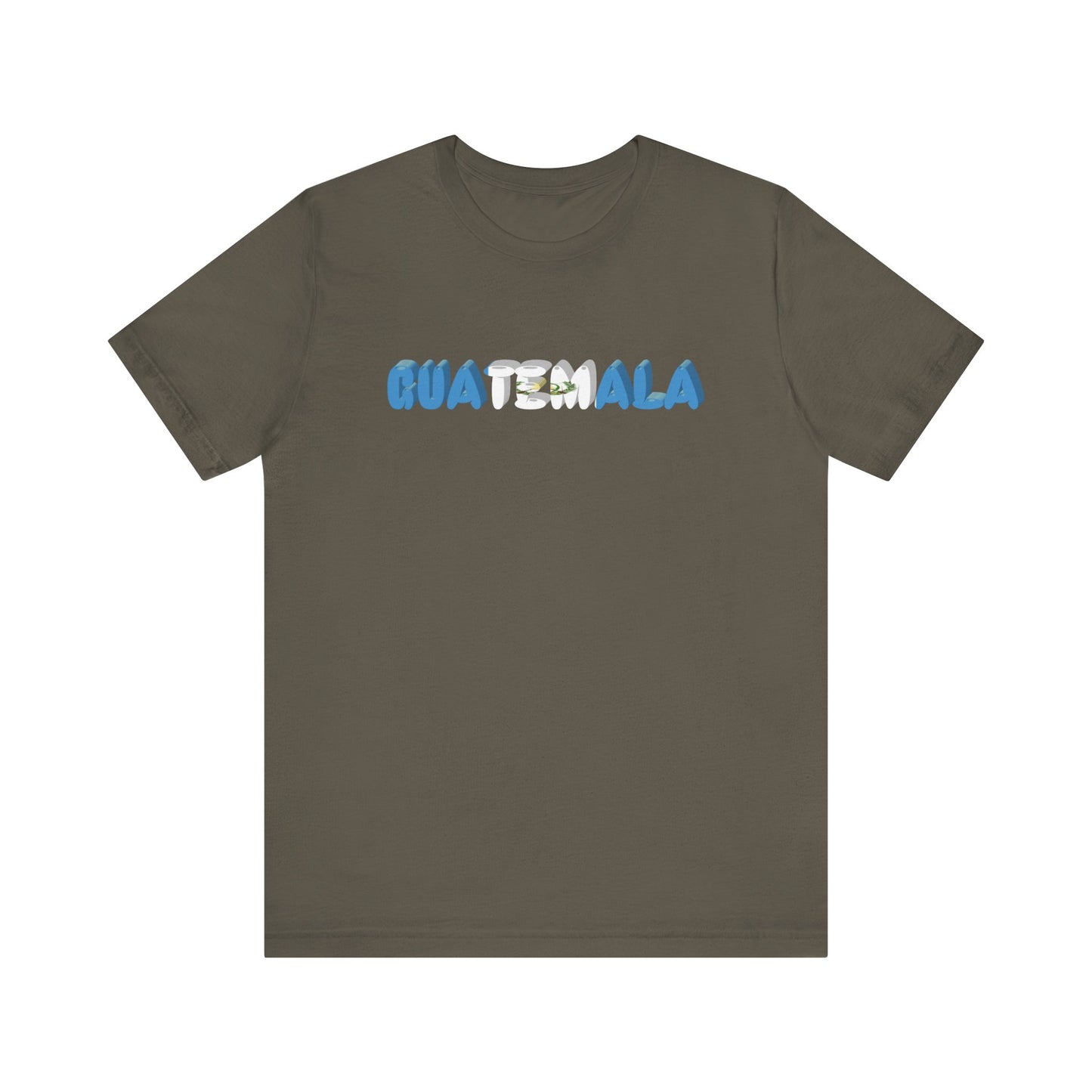 Guatemala Flag Inspired Unisex T-Shirt | Travel Souvenir Apparel, Gift for Adventurers, Culture-Inspired T-Shirt