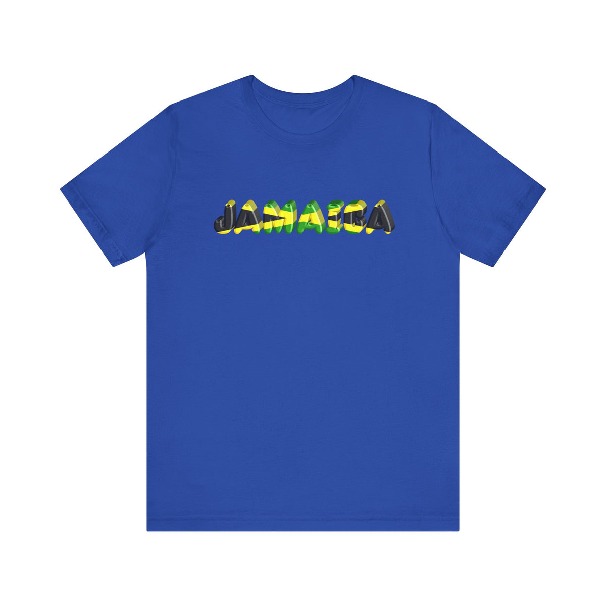 Jamaica Flag Inspired Unisex T-Shirt | Summer Vacation Style, Caribbean Pride Shirt