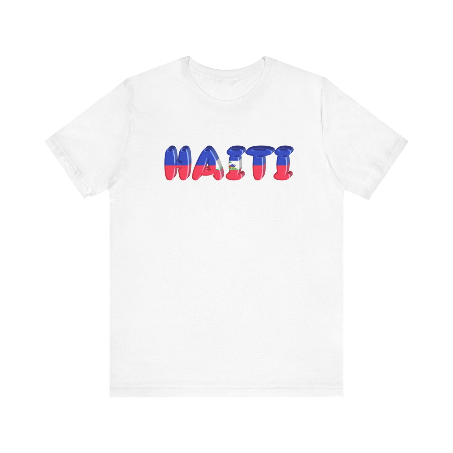 Haiti Flag Inspired Unisex T-Shirt | Caribbean Heritage Apparel, Gift for Travel Lovers, Casual Style T-Shirt