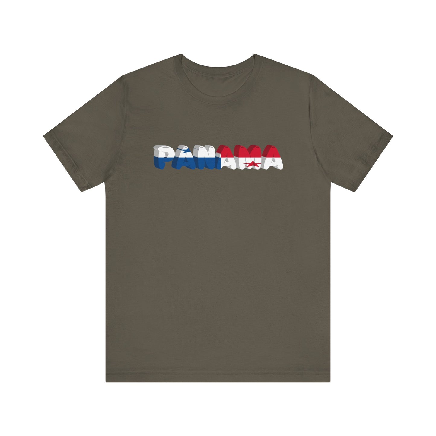 Panama Flag Inspired Unisex T-Shirt | Casual Wear, Summer Fashion, Travel Gift, Culture Pride