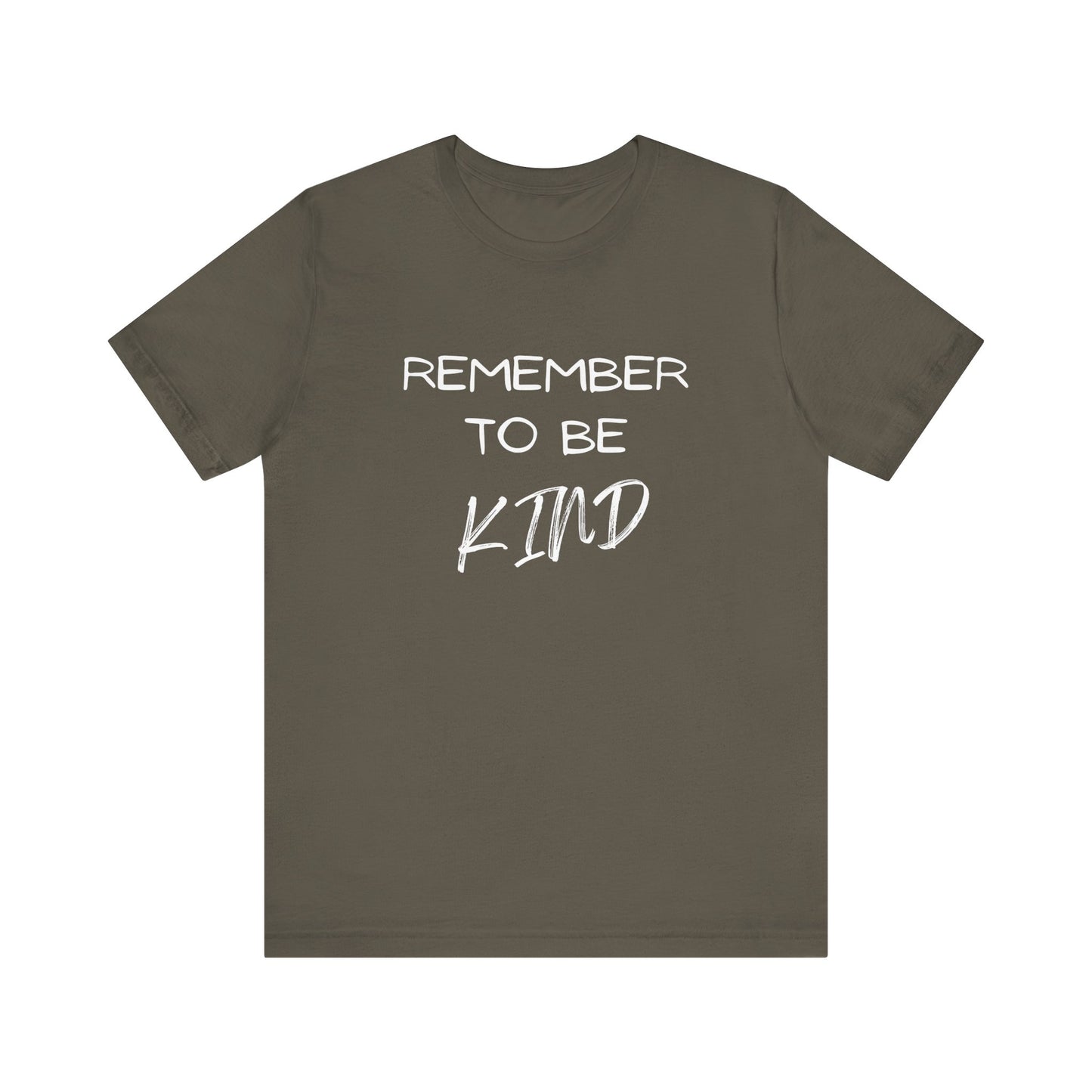 Kindness Reminder Tee - Unisex Short Sleeve Shirt | Inspirational Fashion, Gift for Friends, Encouragement Shirt, Kindness Matters