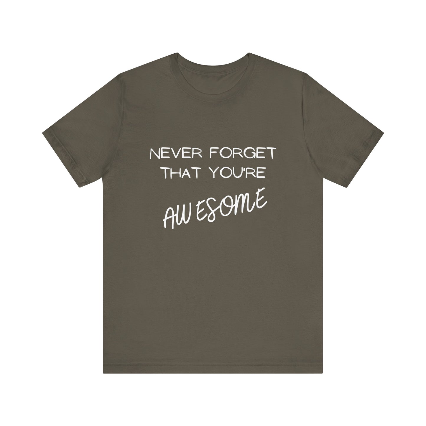 Inspirational Unisex T-Shirt | Motivational, Gift for Friends, Positive Affirmation Top, Casual