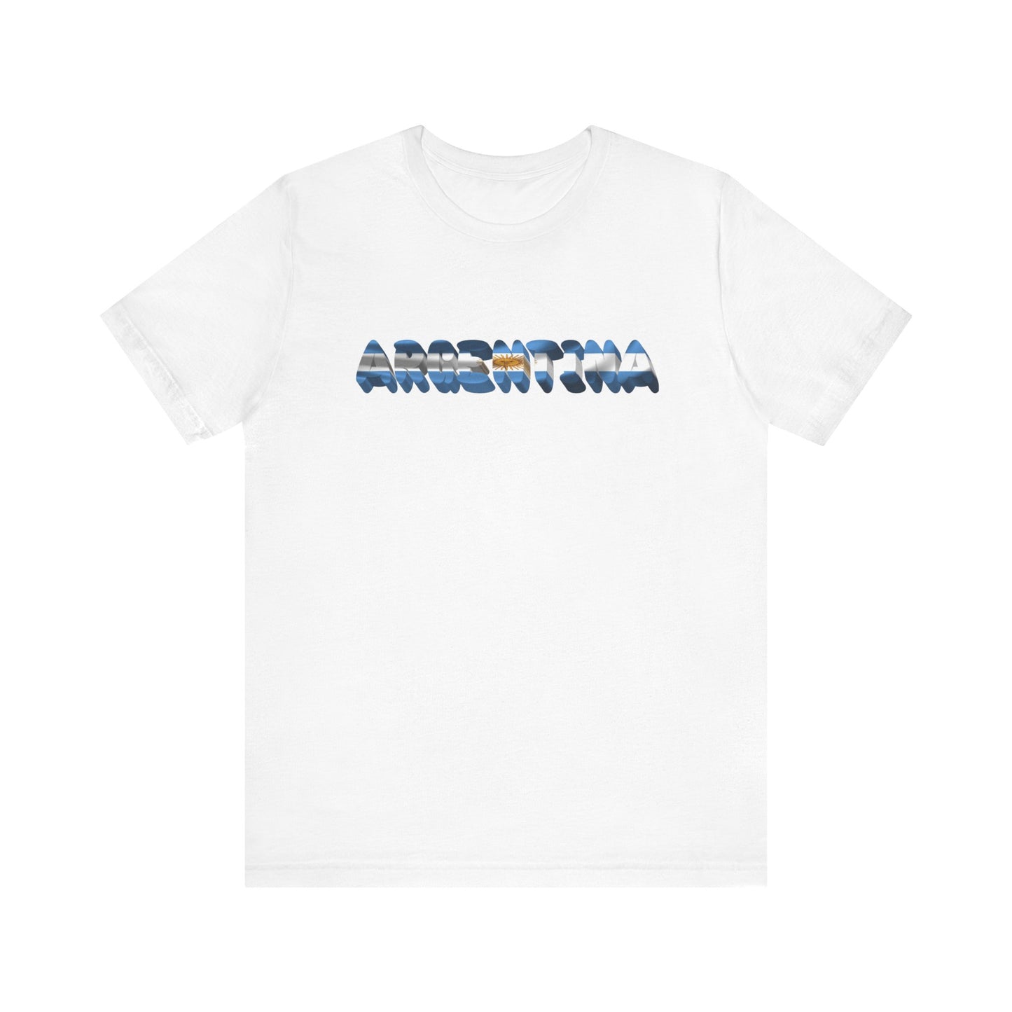Argentina Flag Inspired Unisex T-Shirt | Travel Gift, Casual Wear, Summer Style, Vacation Fashion