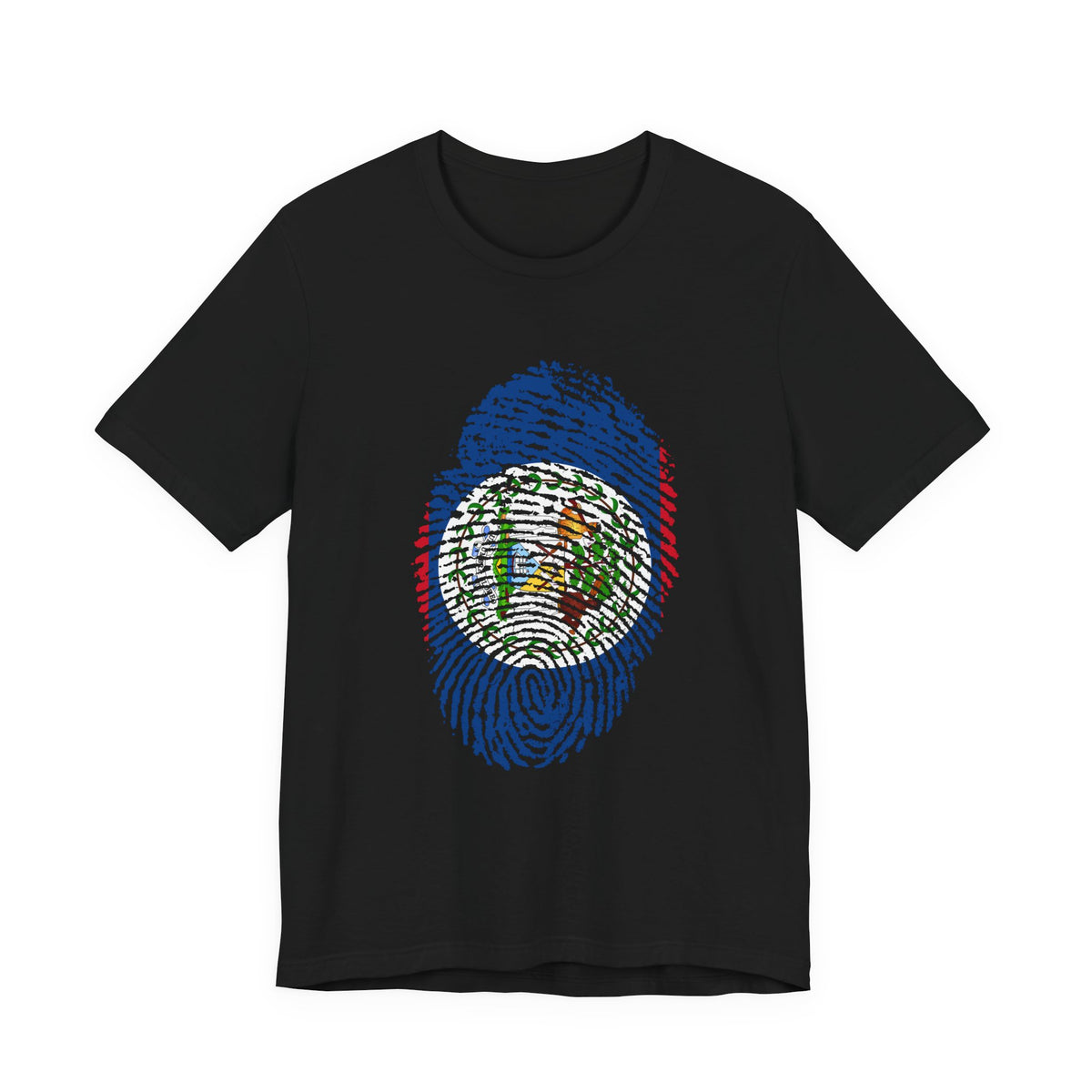 Belize Fingerprint T-Shirt | Patriotic Tee