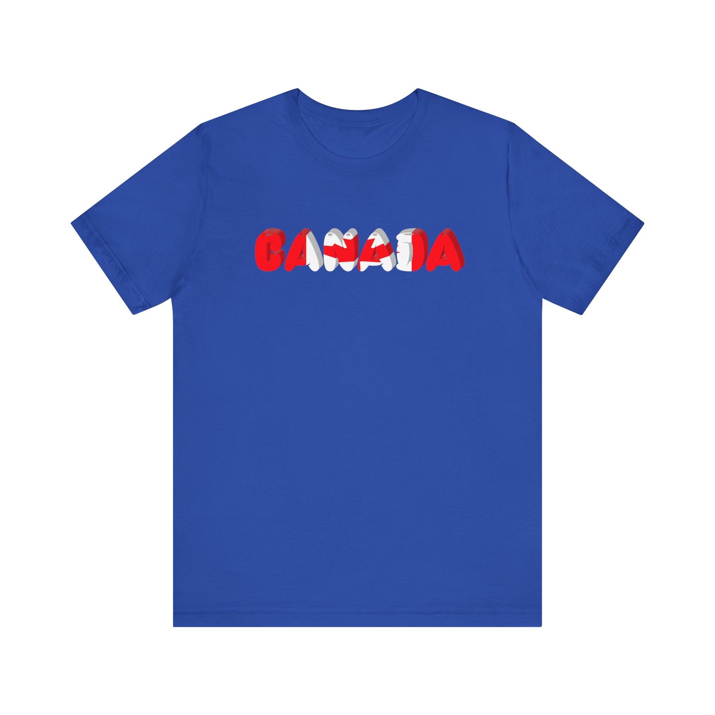Canada Flag Inspired Unisex T-Shirt | Perfect for Canada Day, Gifts for Canadians and Travelers, Casual Wear, Holiday Apparel