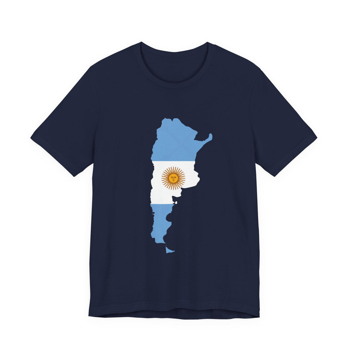 Argentina Map Flag T-Shirt | Argentine Pride Tee