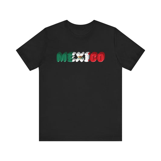 Mexico Flag Inspired Unisex T-Shirt | Casual Summer Wear, Gift for Travelers, Vacation Outfit, Mexican Independence Day