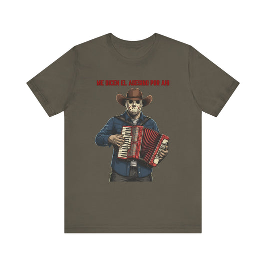 Me Dicen El Asesino Por Ahi T-Shirt | Funny, Festive Shirt, Halloween Party Wear