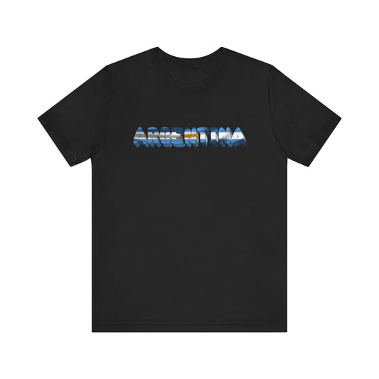 Argentina Flag Inspired Unisex T-Shirt | Travel Gift, Casual Wear, Summer Style, Vacation Fashion