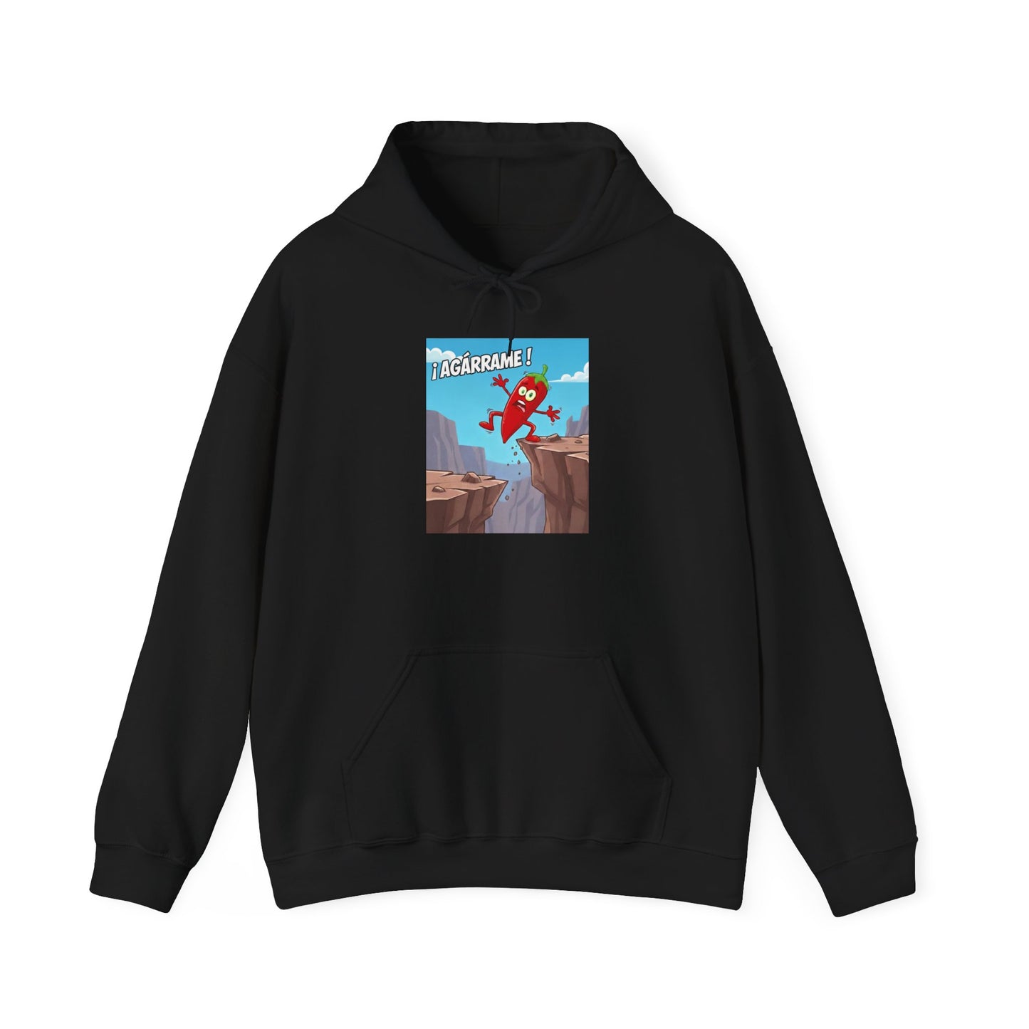 ¡Agárrame! Chili Pepper Hoodie | Funny Spanish Cartoon Hoodie