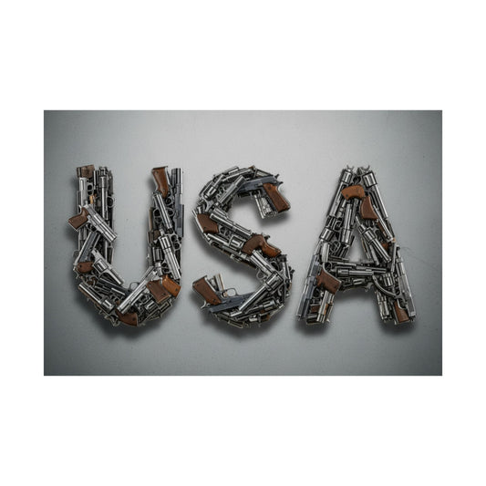 American Wall Art Unique Home Decor | Gun Culture Decor, Holiday Gift Idea
