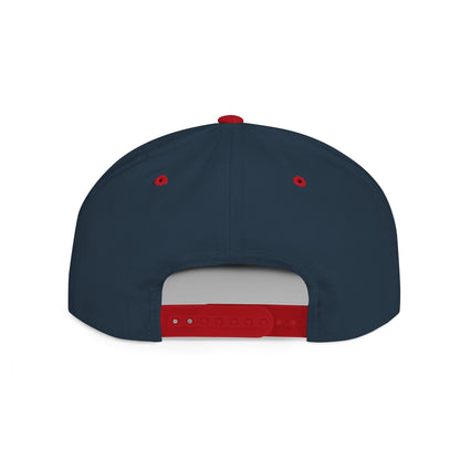 Mexico Colors Flat Bill Baseball Cap (Embroidery) | Cool Cap for Everyday Wear, Streetwear, Gifts for Him, Unisex, Personalizable