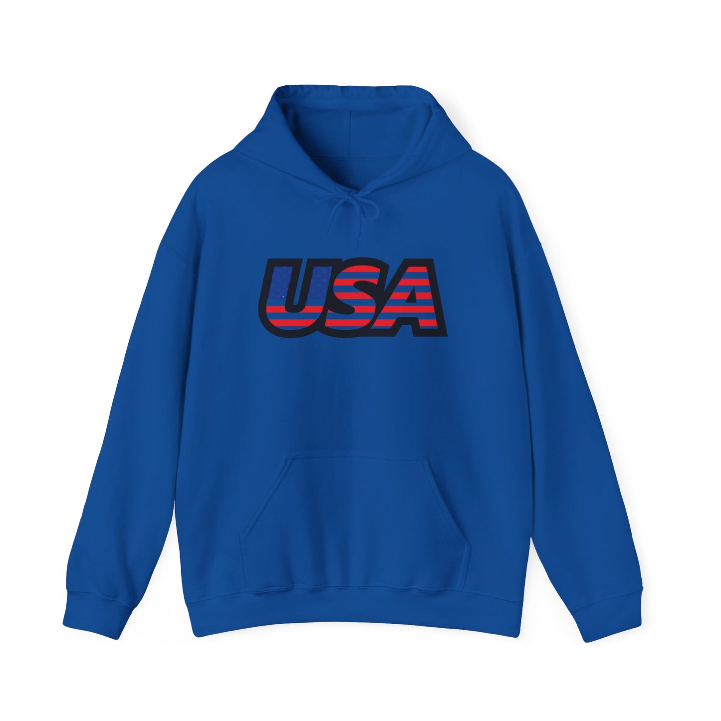 USA Patriotic Unisex Hoodie | Casual Wear, Seasonal Style, American Pride Apparel, Patriotic Gift