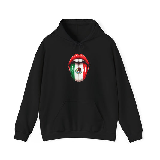Mexican Flag Unisex Hoodie | Cultural Pride Apparel, Fun Graphic Top, Gift for Her