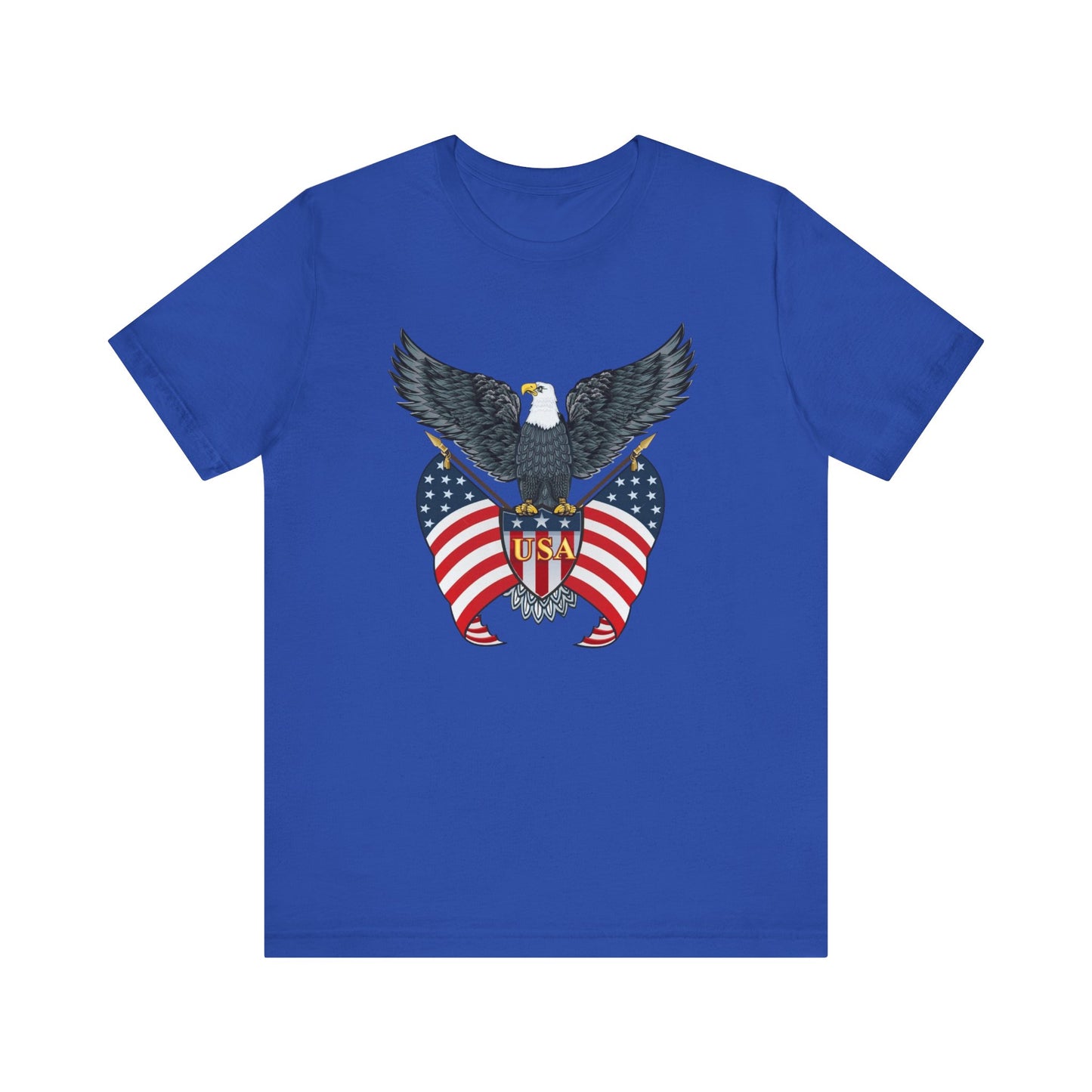 USA Flag Unisex Patriotic T-Shirt | Independence Day Gift, Summer T-Shirt, 4th of July Outfit