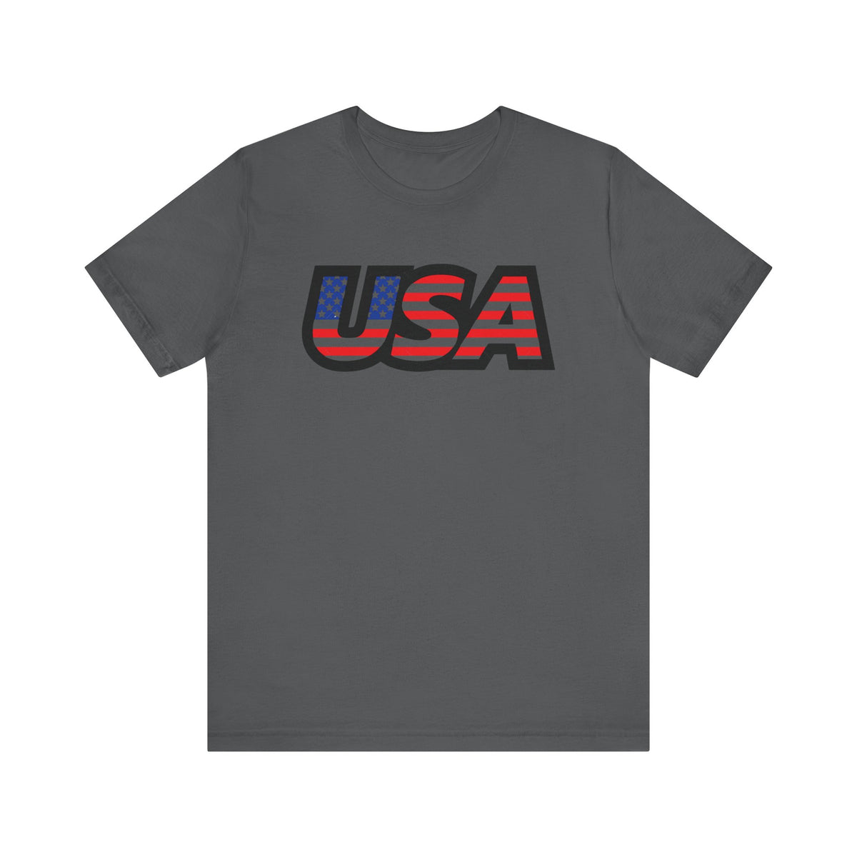 USA Flag Unisex Patriotic T-Shirt | For National Holidays, Casual Wear