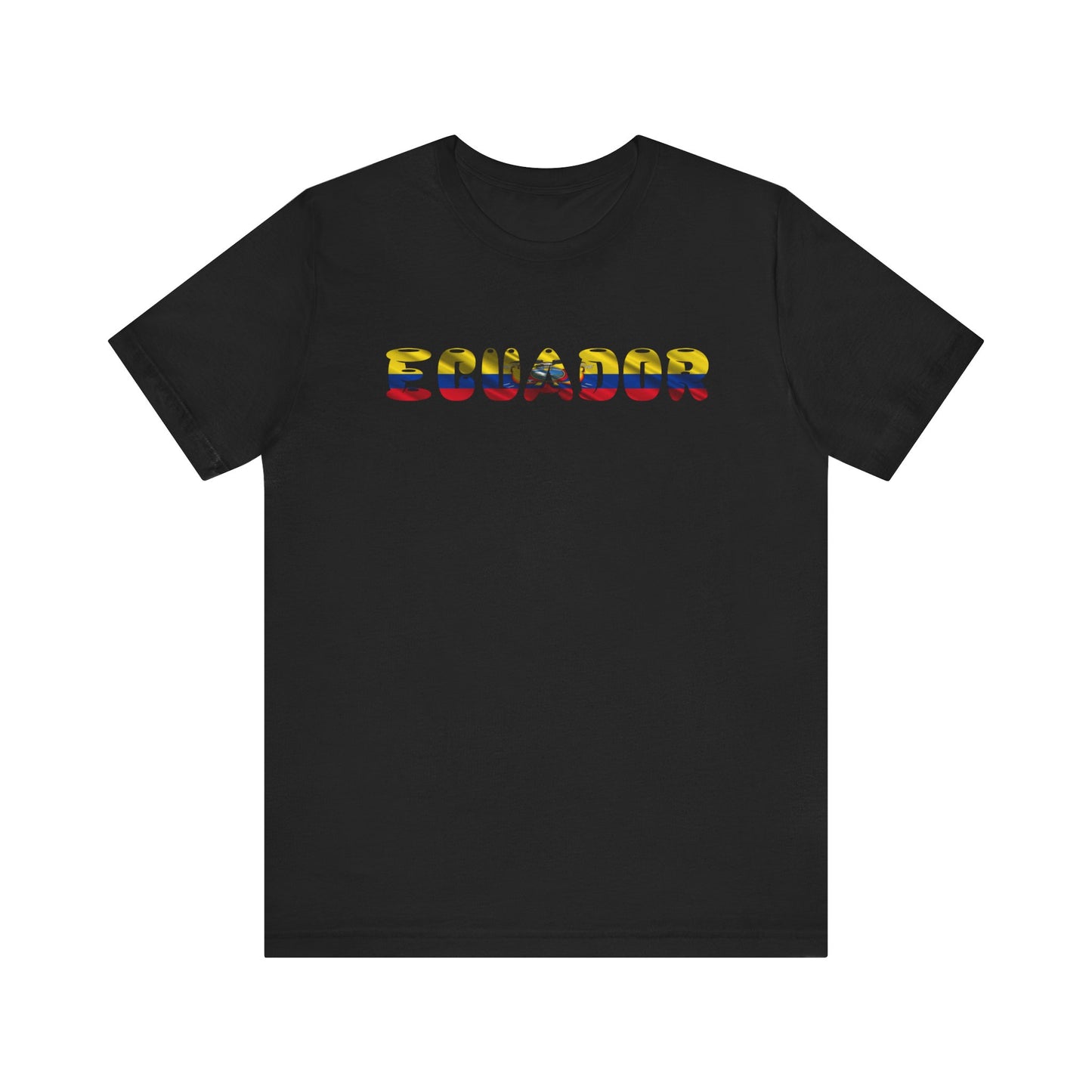 Ecuador Flag Inspired Unisex T-Shirt | Gift for Travelers, Summer Tee, Ecuadorian Culture, Casual Wear