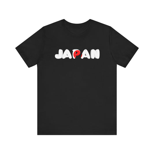 Japan Flag Inspired Unisex T-Shirt | Travel Souvenir, Casual Wear, Japanese Culture Shirt, Gift for Japan Enthusiasts