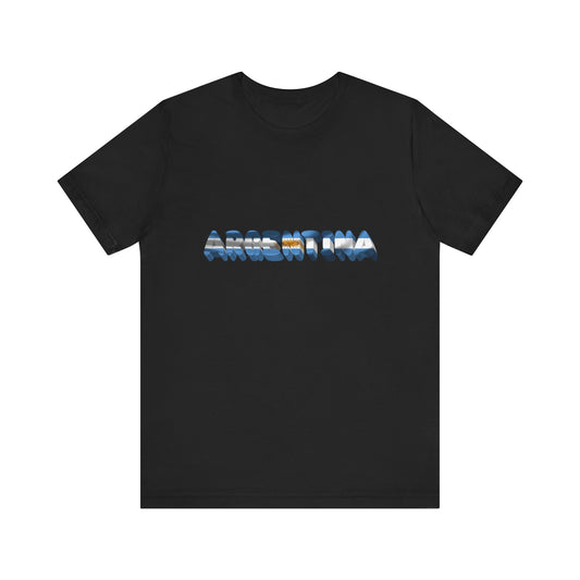 Argentina T-Shirt - Unisex Jersey Short Sleeve Shirt, Travel Gift, Casual Wear, Summer Style, Vacation Fashion