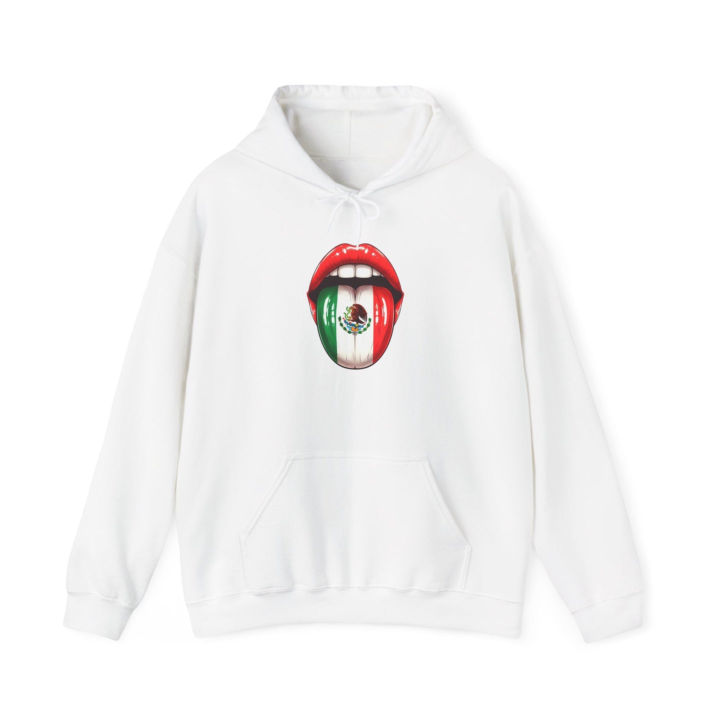 Mexican Flag Unisex Hoodie | Cultural Pride Apparel, Fun Graphic Top, Gift for Her