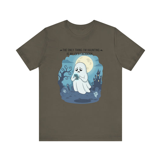 Halloween Funny Ghost T-Shirt | Gift for Ghost Lovers, Unisex Funny Spooky Season Apparel