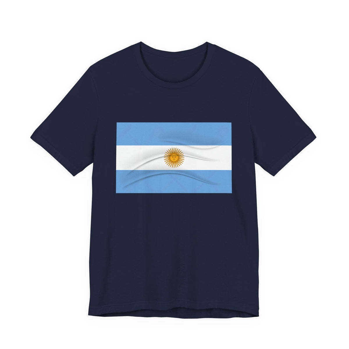 Argentina Flag T-Shirt | Waving Argentine Flag Tee