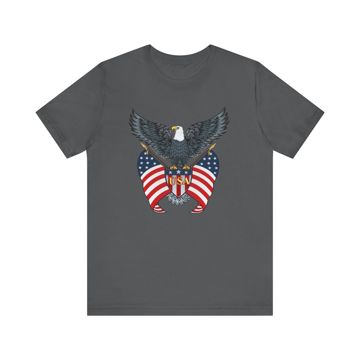 USA Flag Unisex Patriotic T-Shirt | Independence Day Gift, Summer T-Shirt, 4th of July Outfit