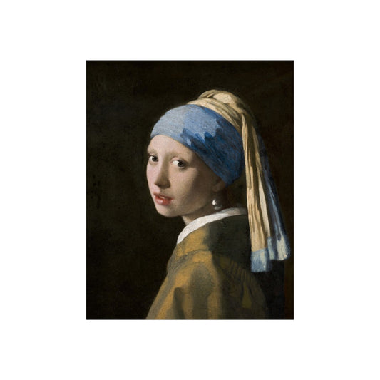 Elegant Fine Art Poster, Girl With A Pearl Earring | Home Decor, Art Print for Living Room, Vintage Style Wall Art, Art Collectibles
